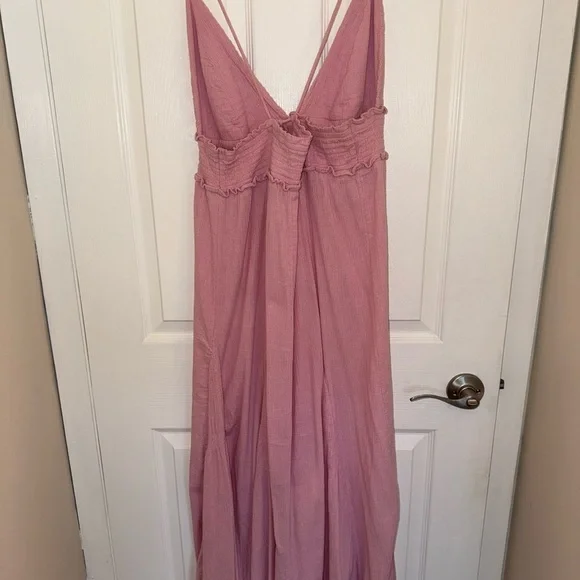 Free People | Dresses | Free People Pink Maxi Dress | Poshmark